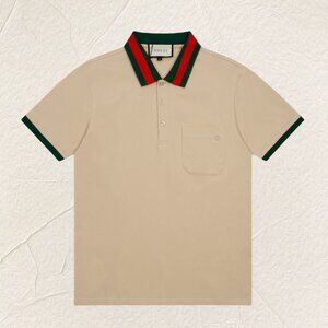Gucci Cream Polo Shirt